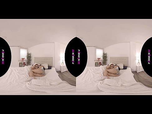 ❤️ PORNBCN VR Ду лесбиянки ҷавон дар воқеияти виртуалии 4K 180 3D аз хоб бедор мешаванд Женева Беллуччи Катрина Морено ☑ Видео мақъад дар мо ❤